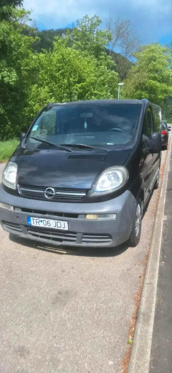 Gebraucht Opel Vivaro 2004 Schwarz Van / Kleinbus