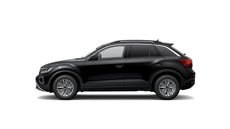 Gebraucht VW T-Roc Life 110 PS (80 kW) 2023 Schwarz SUV