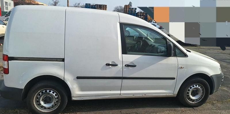 Gebraucht VW Caddy Life 75 PS (55 kW) 2008 Weiß Van / Kleinbus