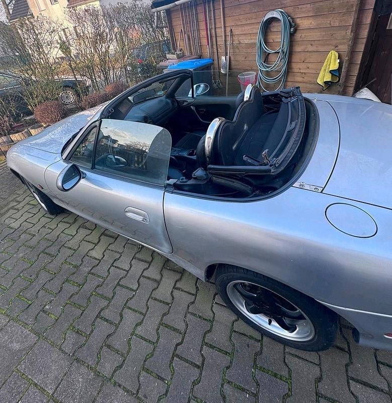 Gebraucht Mazda MX5 110 PS (80 kW) 1998 Silber Cabrio