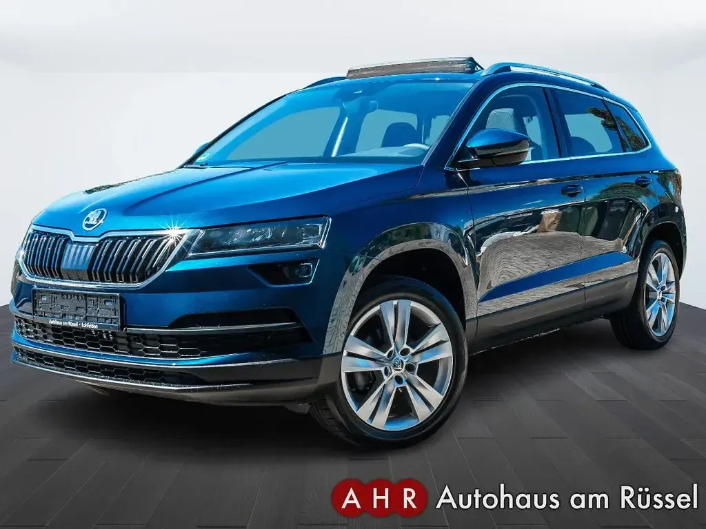 Gebraucht Skoda Karoq Style 150 PS (110 kW) 2018 Blau SUV