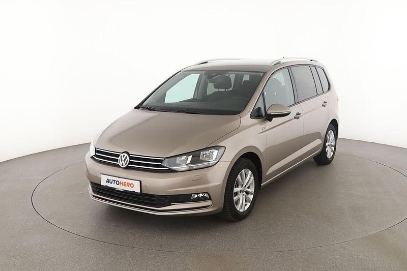 Gelb Gebraucht 2018 VW Touran Join Van / Kleinbus | 22.600 € (Superpreis) - Bild 1/3