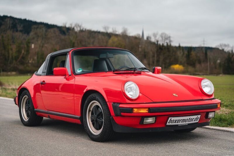 Gebraucht Porsche 911 218 PS (160 kW) 1987 Rot Cabrio