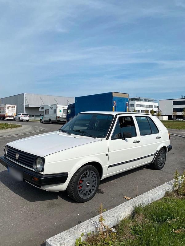 Gebraucht VW Golf II 55 PS (40 kW) 1985 Weiß Kleinwagen