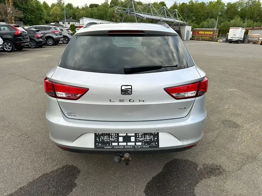 Gebraucht Seat Leon ST Reference 110 PS (80 kW) 2015 Silber Kombi