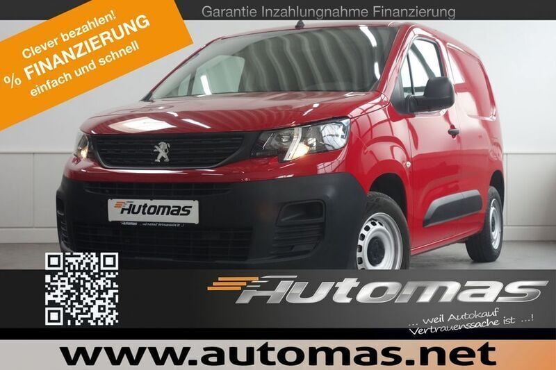 Gebraucht Peugeot Partner 75 PS (55 kW) 2021 Rot Van / Kleinbus