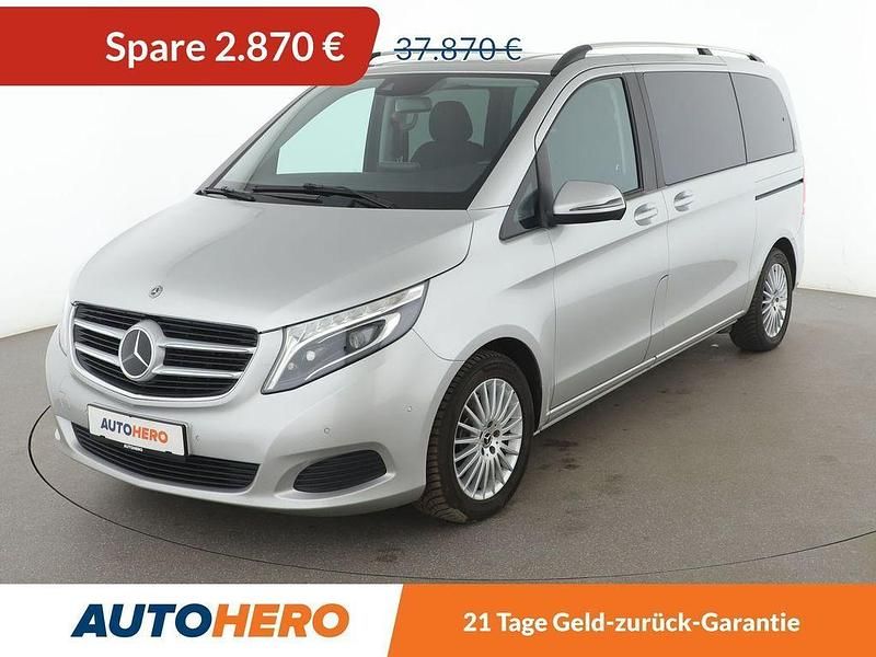 Silber Gebraucht 2018 Mercedes V250 Edition Van / Kleinbus | 35.000 € (Superpreis) - Bild 1/3