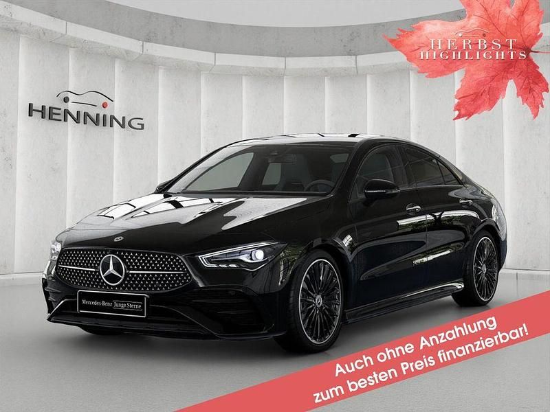 Schwarz Gebraucht 2024 Mercedes CLA200 AMG Limousine | 36.880 € (Etwas zu teuer) - Bild 1/4
