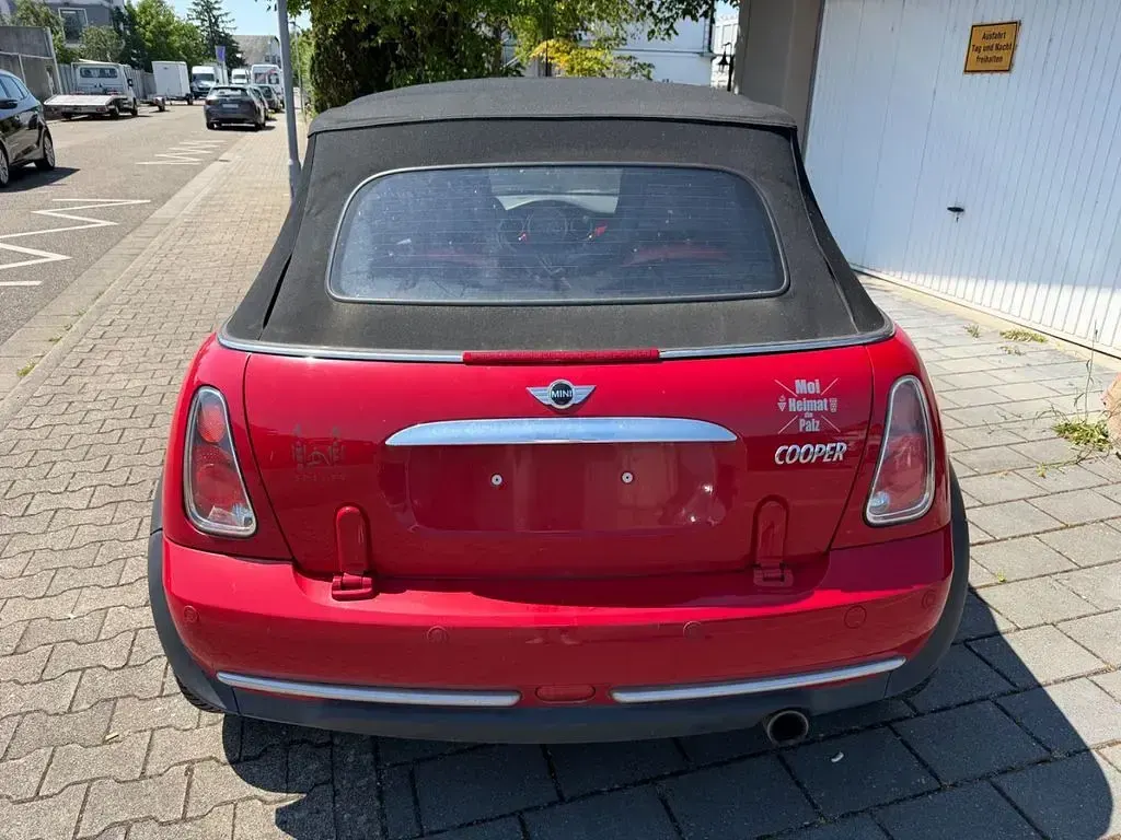 Gebraucht Mini Cooper Cabriolet 116 PS (85 kW) 2004 Rot Cabrio