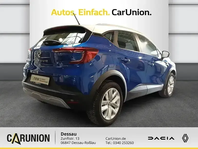 Usata Renault Captur Evolution 140 CV (102 kW) 2022 Zweifarbig: ironbla SUV