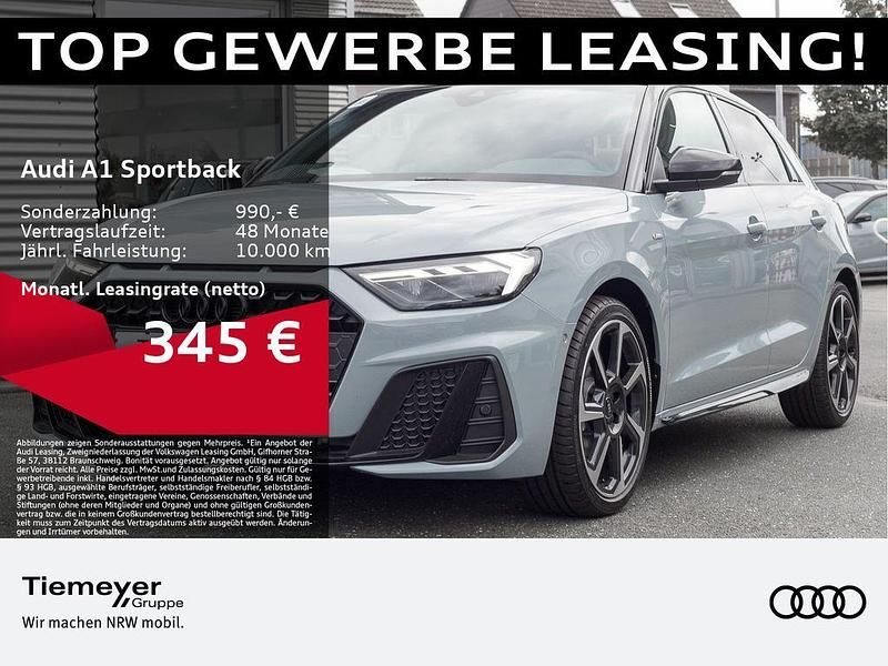 Grau Gebraucht 2025 Audi A1 Sportback S-Line Kleinwagen | 32.990 € - Bild 1/4