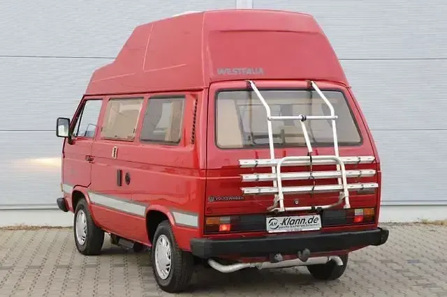 Brugt VW T3 69 HK (50 kW) 1986 Rød Van