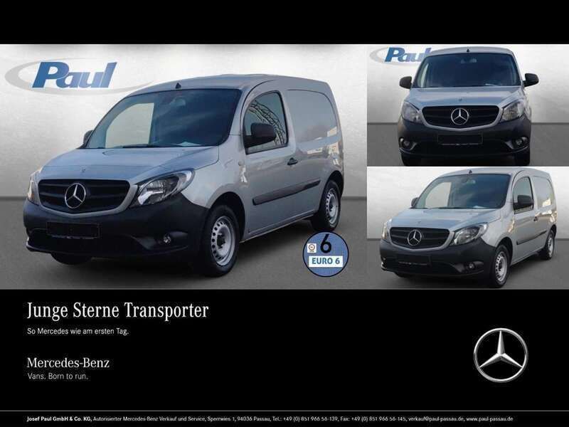 Silber Gebraucht 2021 Mercedes Citan 109 Van / Kleinbus | 14.875 € (Etwas zu teuer) - Bild 1/4