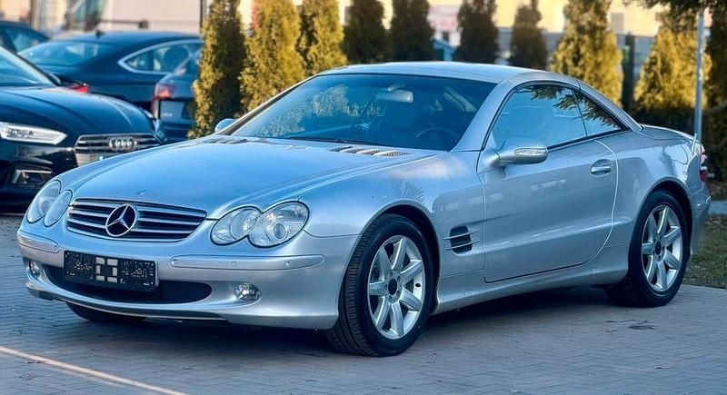 Gebraucht Mercedes SL500 306 PS (225 kW) 2002 Brillantsilber Cabrio