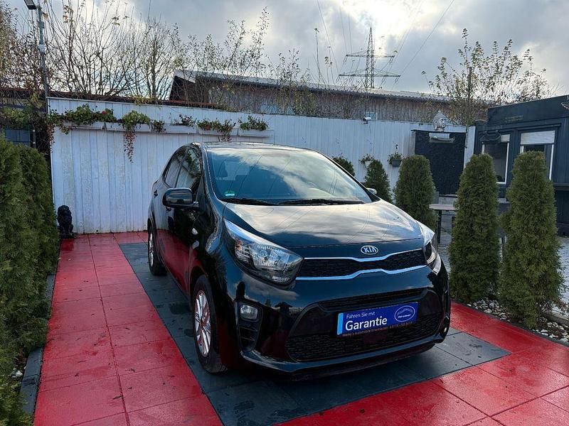 Schwarz Gebraucht 2021 Kia Picanto DREAM-TEAM Edition Kleinwagen | 9.999 € (Guter Preis) - Bild 1/4