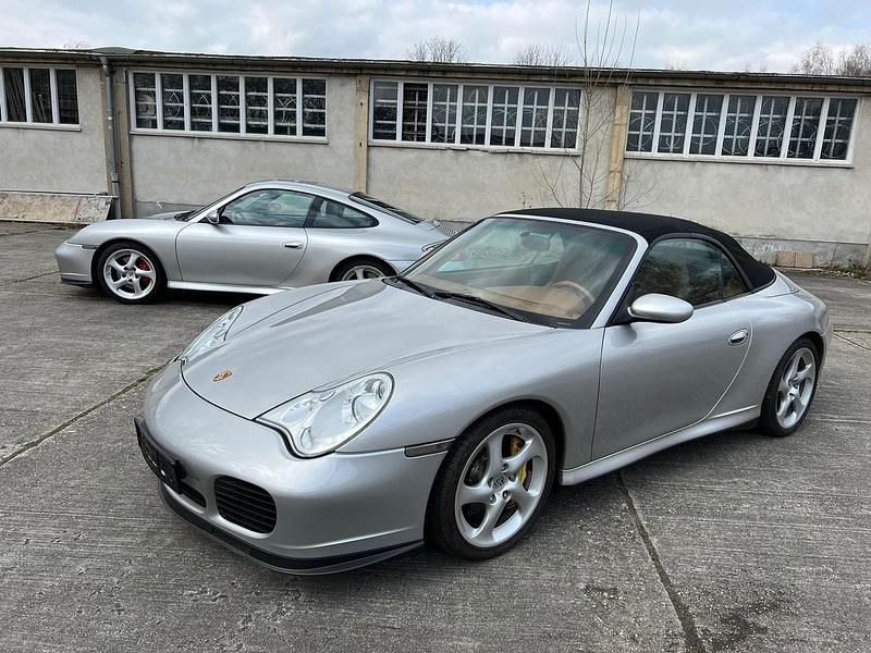 Silber Gebraucht 2004 Porsche 996 Cabrio | 47.996 € (Etwas zu teuer) - Bild 1/4