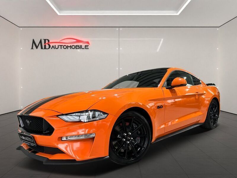 Orange Gebraucht 2021 Ford Mustang GT Coupé | 34.950 € - Bild 1/4