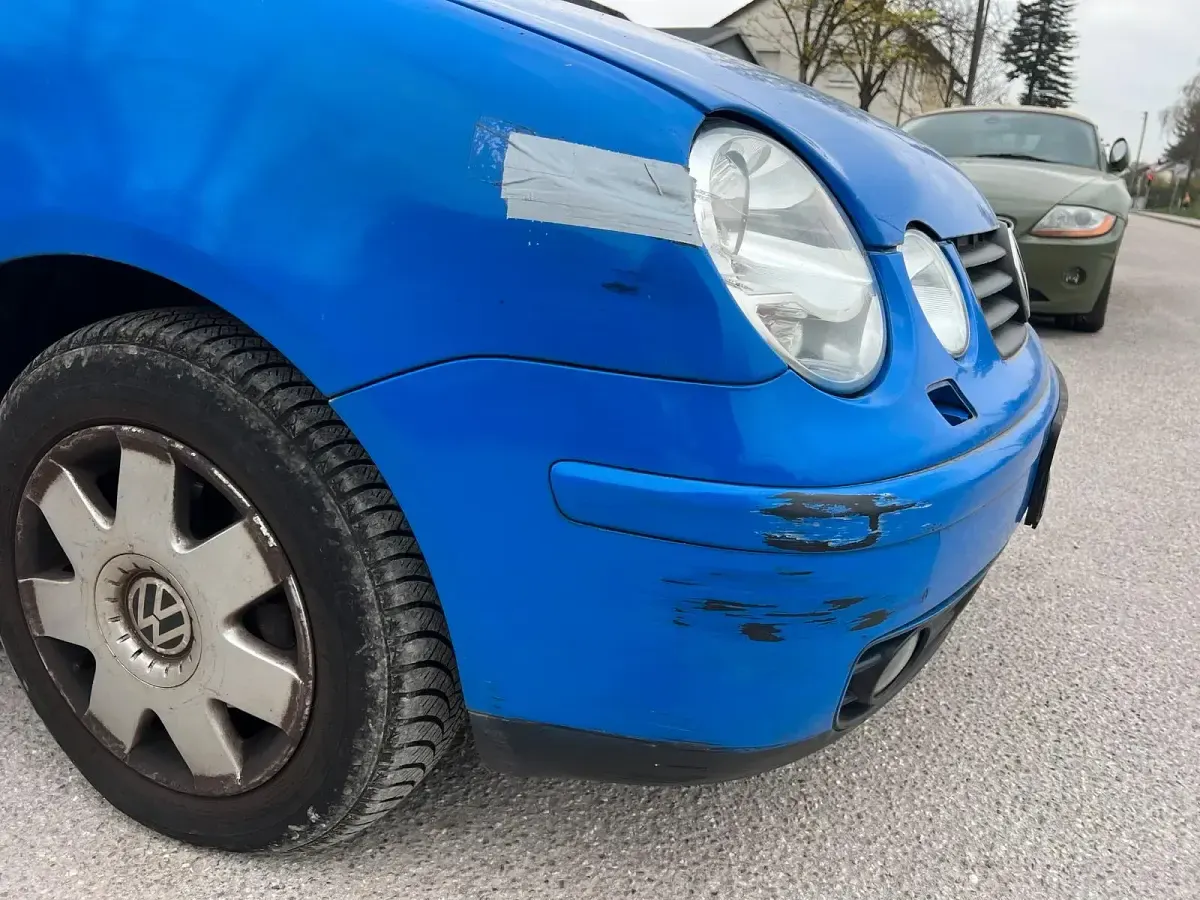 Gebraucht VW Polo 2003 Blau Kleinwagen