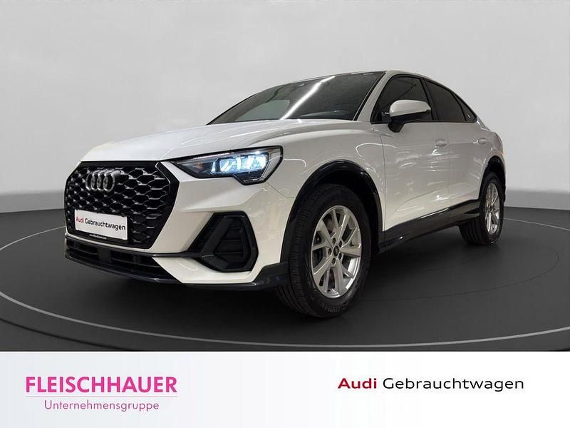Weiss Gebraucht 2023 Audi Q3 Sportback Business SUV | 28.880 € (Superpreis) - Bild 1/4