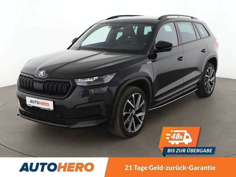 Schwarz Gebraucht 2023 Skoda Kodiaq SportLine SUV | 36.970 € (Fairer Preis) - Bild 1/3