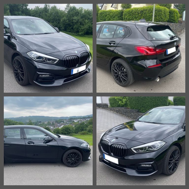 Schwarz Gebraucht 2022 BMW 118 Shadowline Kleinwagen | 20.990 € (Superpreis) - Bild 1/4