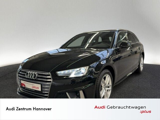Mythosschwarz metallic Gebraucht 2019 Audi A4 Sport Kombi | 24.450 € (Fairer Preis) - Bild 1/4