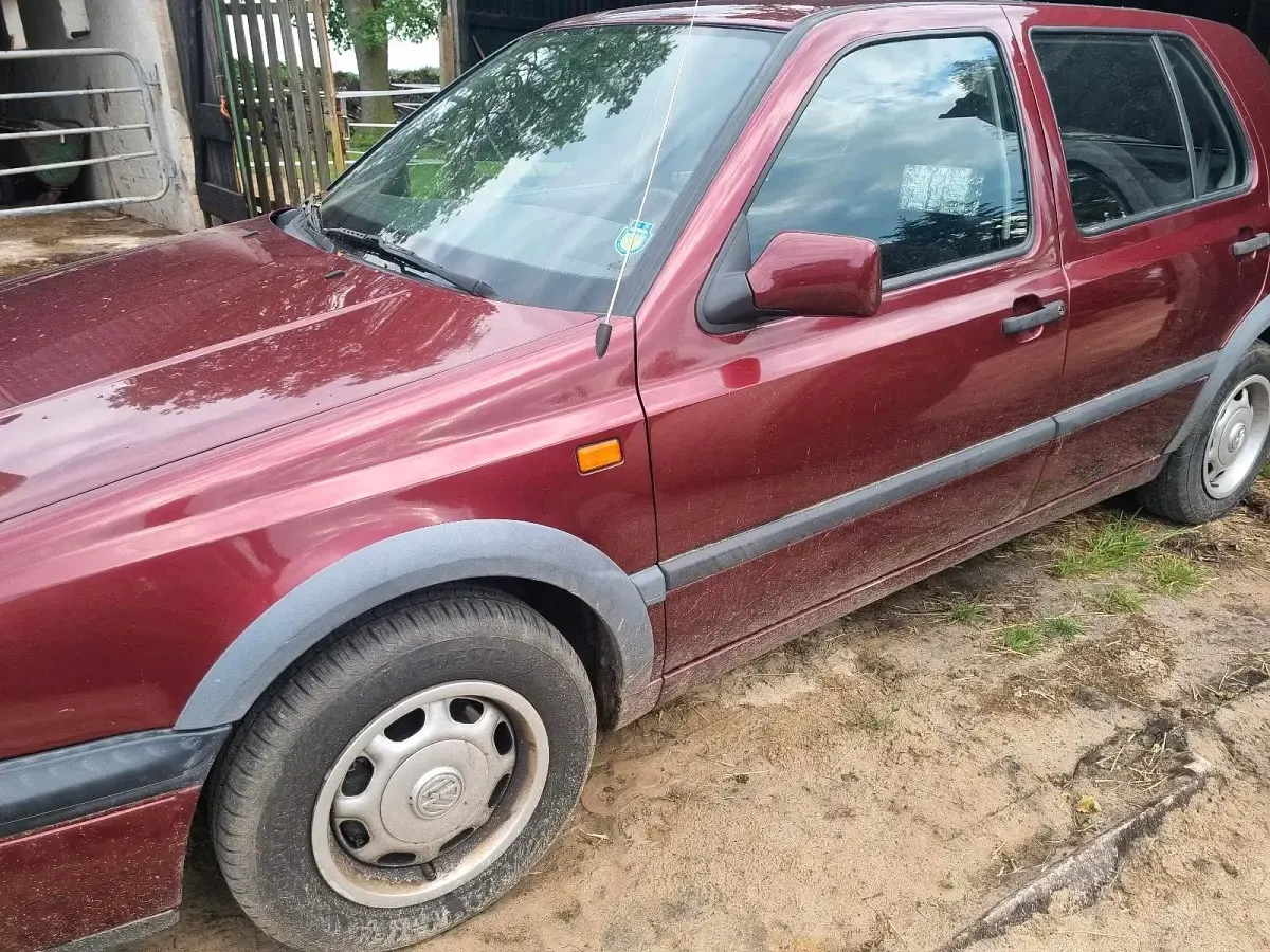 Gebraucht VW Golf III 75 PS (55 kW) 1992 Rot Kleinwagen