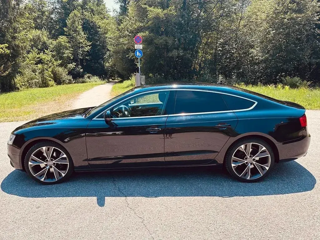 Gebraucht Audi A5 Sportback 245 PS (180 kW) 2014 Schwarz Kleinwagen