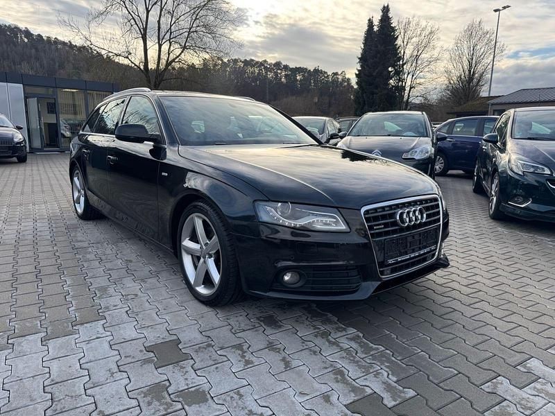 Gebraucht Audi A4 S-Line 170 PS (125 kW) 2009 Phantomschwarz perleffekt Kombi
