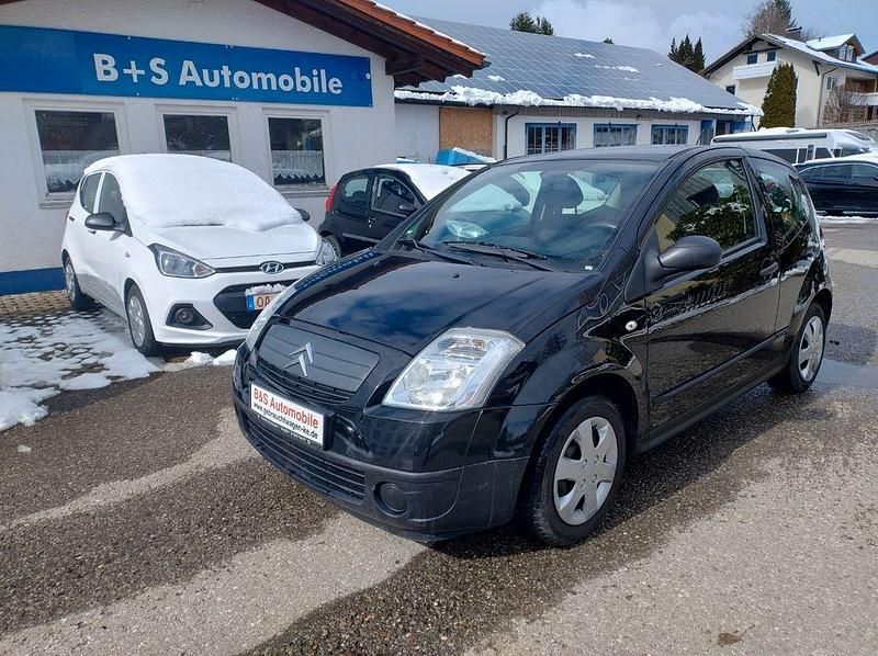 Gebraucht Citroën C2 Advance 60 PS (44 kW) 2007 Schwarz Kleinwagen