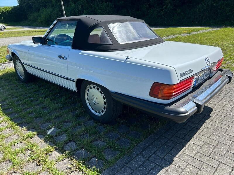 Gebraucht Mercedes 560 1988 Weiß Cabrio
