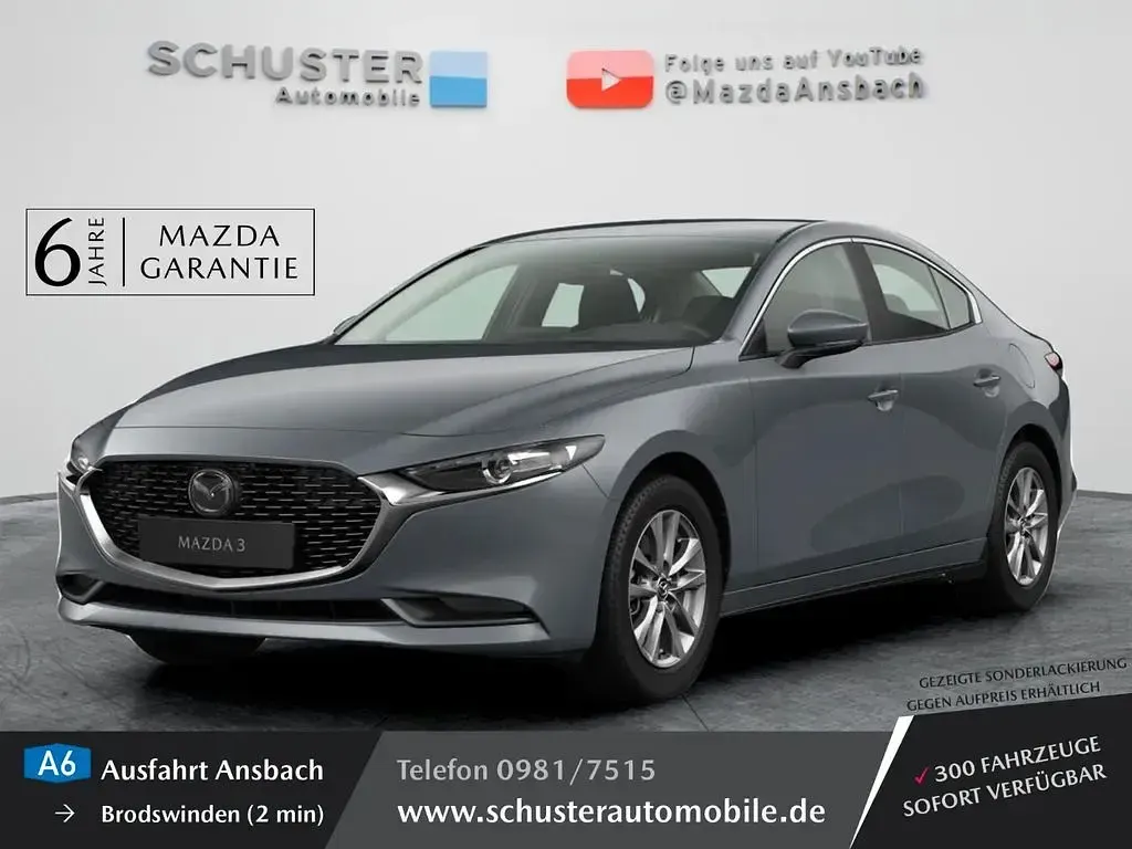 Gebraucht Mazda 3 140 PS (102 kW) 2024 Grau Limousine