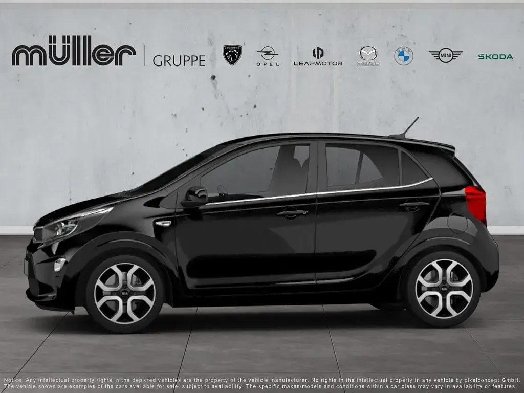 Gebraucht Kia Picanto Vision 84 PS (61 kW) 2024 Schwarz Kleinwagen