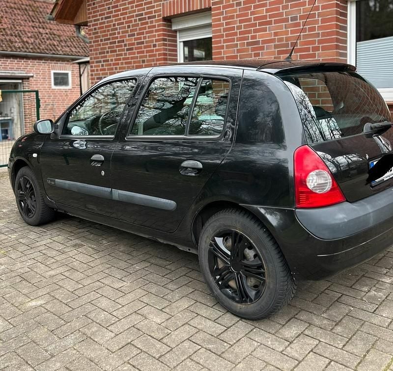 Gebraucht Renault Clio II Dynamique 75 PS (55 kW) 2006 Schwarz Kleinwagen