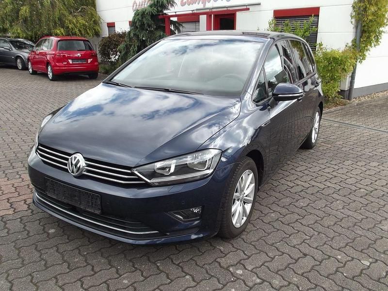 Blau Gebraucht 2015 VW Golf Sportsvan LOUNGE Van / Kleinbus | 11.999 € (Fairer Preis) - Bild 1/4