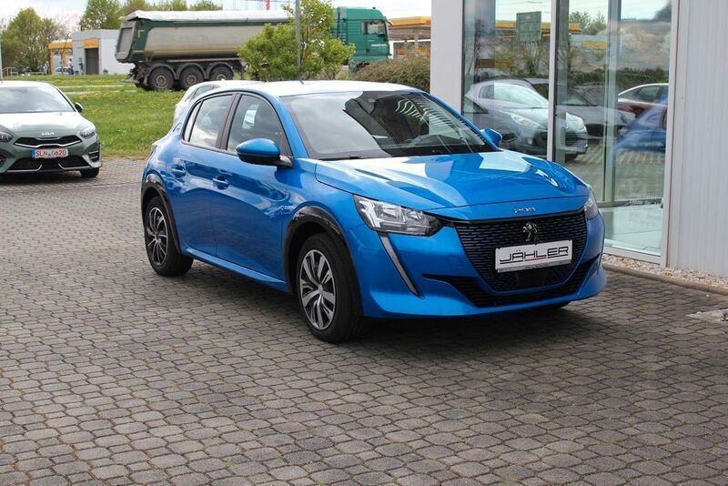 Blau Gebraucht 2021 Peugeot e-208 Active Kleinwagen | 15.500 € (Fairer Preis) - Bild 1/4