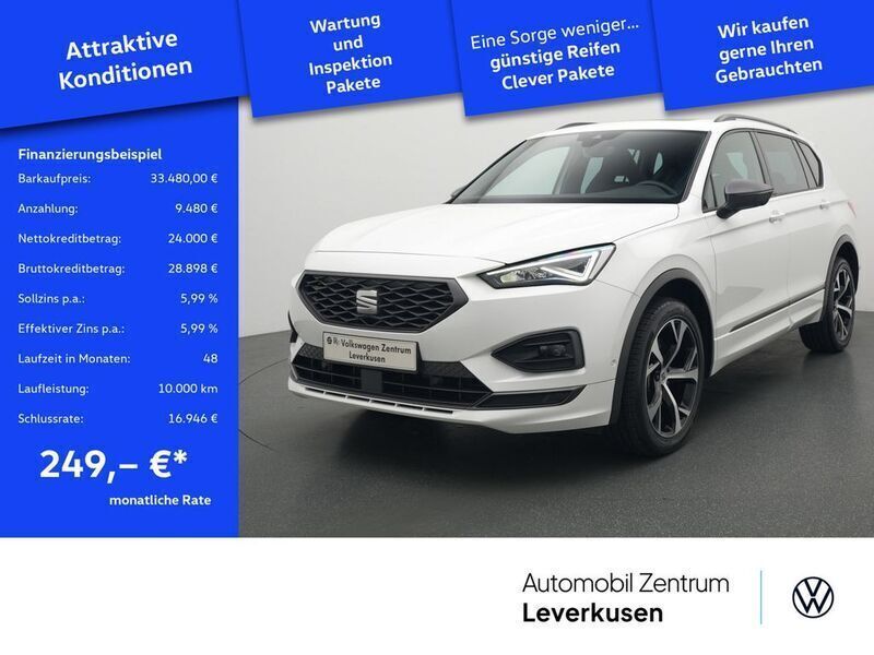 Weiss / orix weiss Gebraucht 2022 Seat Tarraco FR SUV | 36.980 € (Etwas zu teuer) - Bild 1/4