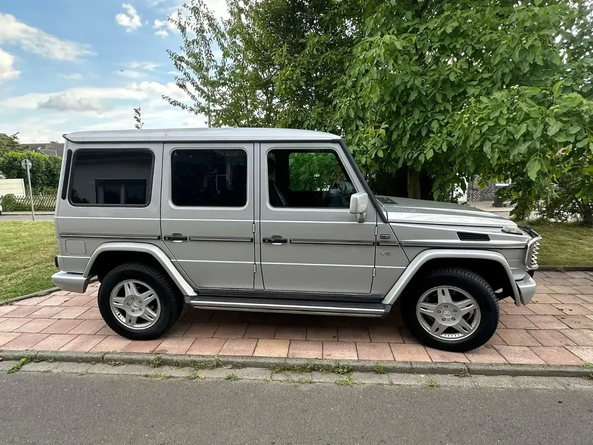 Gebraucht Mercedes G500 296 PS (217 kW) 2000 Silber SUV