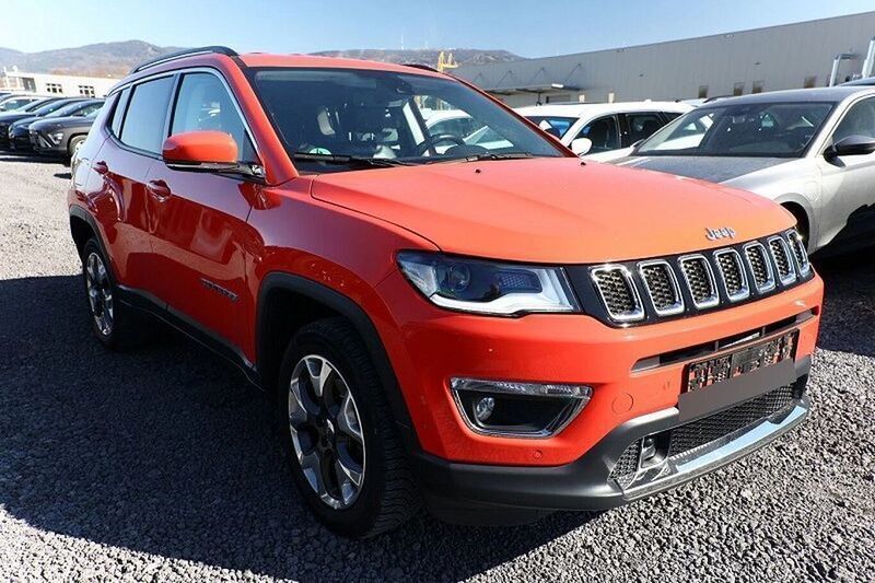 Orange Gebraucht 2018 Jeep Compass Limited SUV | 19.249 € (Superpreis) - Bild 1/4