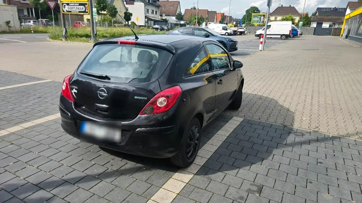 Gebraucht Opel Corsa 60 PS (44 kW) 2009 Schwarz Kleinwagen