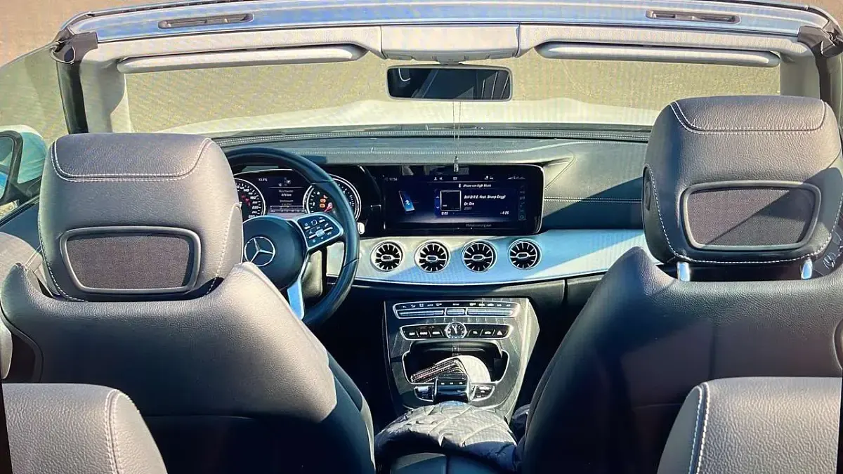 Usado Mercedes E220 Avantgarde 194 CV (142 kW) 2018 Blanco Descapotable