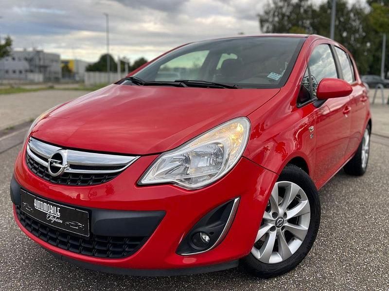 Rot Gebraucht 2012 Opel Corsa Limousine | 3.800 € (Fairer Preis) - Bild 1/4
