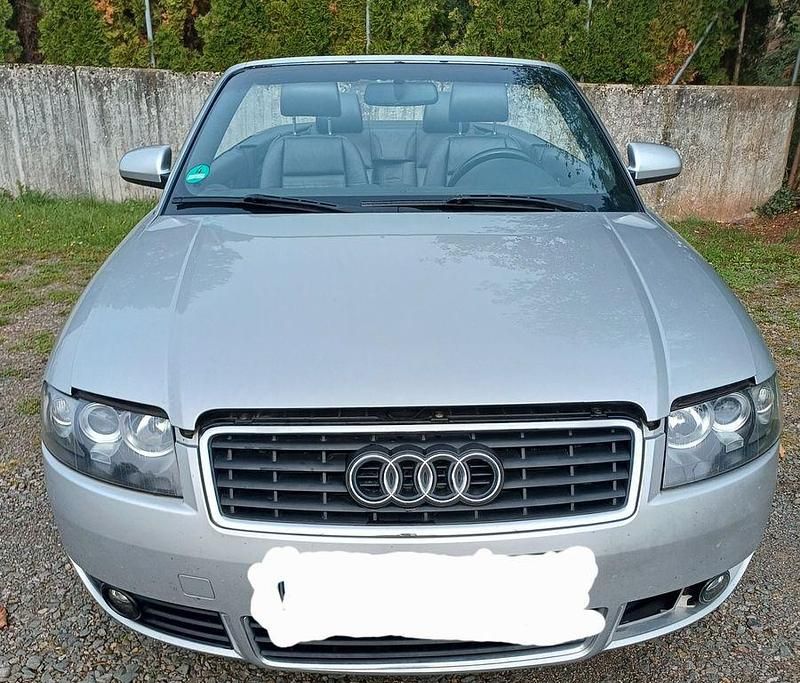 Silber Gebraucht 2004 Audi A4 Cabriolet Cabrio | 1.950 € (Superpreis) - Bild 1/4