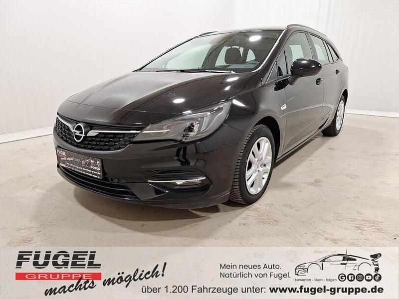 Gebraucht Opel Astra Edition 130 PS (95 kW) 2022 Onyx schwarz metallic Kombi