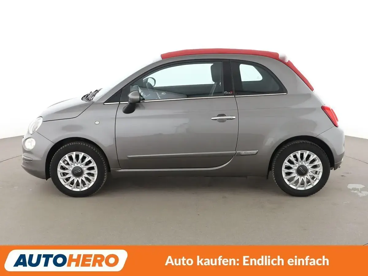 Gebraucht Fiat 500C Lounge 69 PS (50 kW) 2020 Grau Cabrio