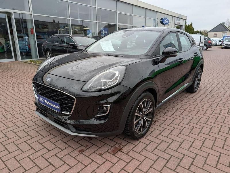 Schwarz Gebraucht 2022 Ford Puma Gen-E Titanium SUV | 16.990 € (Fairer Preis) - Bild 1/4