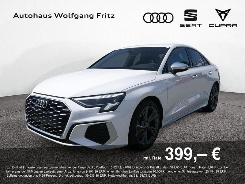 Weiß Gebraucht 2024 Audi S3 Sport Limousine | 42.390 € (Fairer Preis) - Bild 1/4