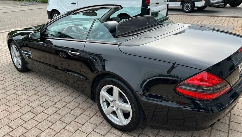 Gebraucht Mercedes SL350 Edition 245 PS (180 kW) 2005 Schwarz Cabrio