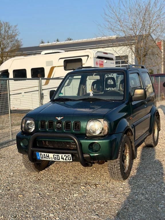 Gebraucht Suzuki Jimny 82 PS (60 kW) 2001 Grün SUV