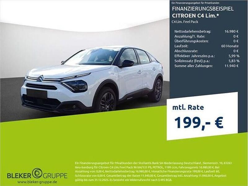 Lack weiss banquise/typ aussenverkleidung spiegel flach standard Gebraucht 2023 Citroën C4 Feel Limousine | 16.980 € (Fairer Preis) - Bild 1/3